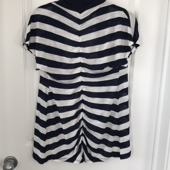 Ella Moss Striped short sleeve cardigan - Picture 3 of 4